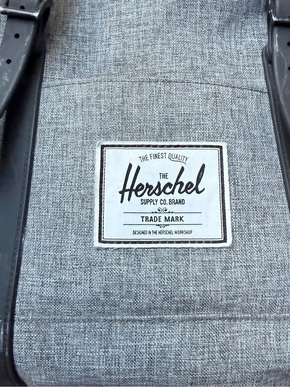 Herschel Little America Gray Backpack Laptop School Travel Hiking Book Bag Gray